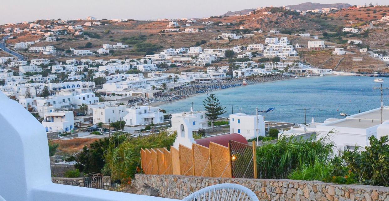 Modern Cycladic Sea View House Βίλα Ορνός Εξωτερικό φωτογραφία